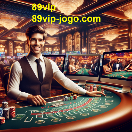 Vivencie a Emoção do Casino ao Vivo no 89vip